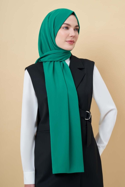 Mizalle Yeşil Medine İpeği Şal - Mizalle (1)