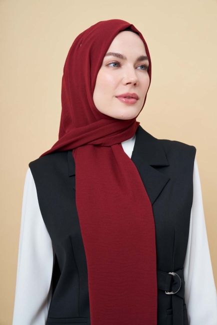 Mizalle Kırmızı Jazz Şal - Mizalle (1)