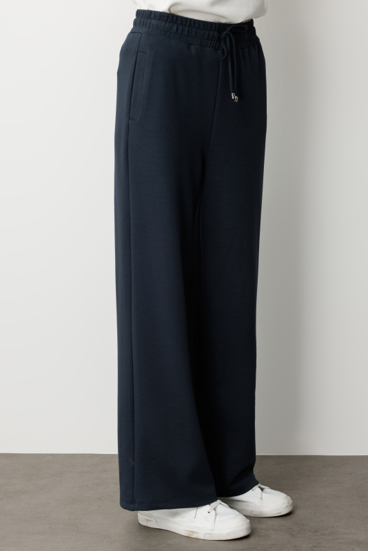 Mizalle Beli Lastikli Yumuşak Dokulu Antrasit Jogger Pantolon · 5