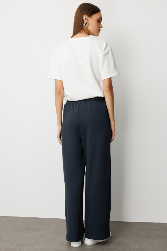 Mizalle Beli Lastikli Yumuşak Dokulu Antrasit Jogger Pantolon · 6