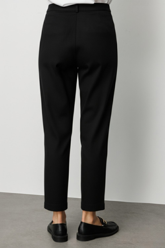 Mizalle Melanj Dokuma Siyah Klasik Pantolon · 8