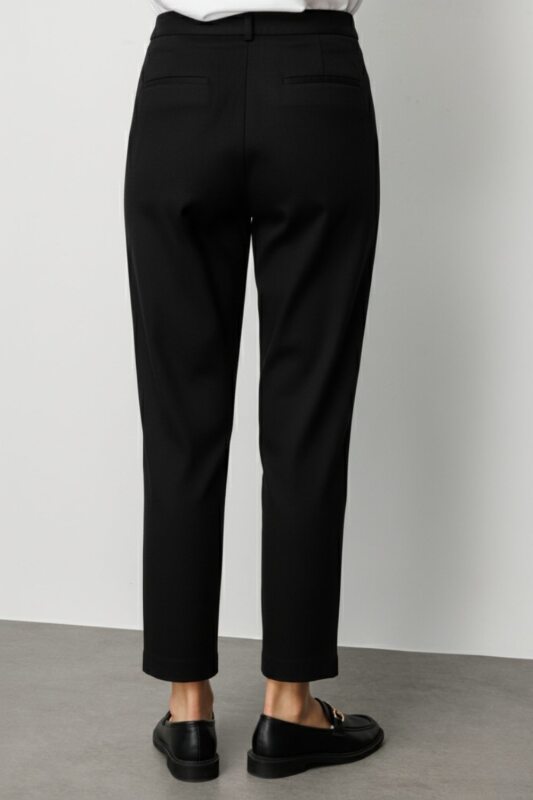 Mizalle Melanj Dokuma Siyah Klasik Pantolon · 6