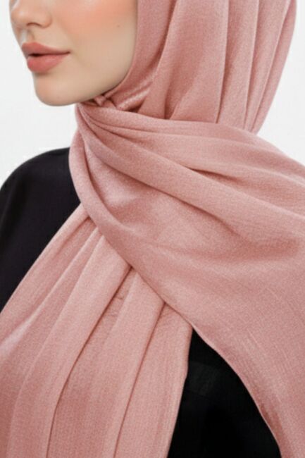 Mizalle Sim Dokulu Somon Rengi Şal - Mizalle (1)